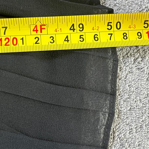 Silence + Noise Fortuna Maxi Dress Womens 2 Black Ombre‎ Strapless Goth Witchy - Picture 9 of 10